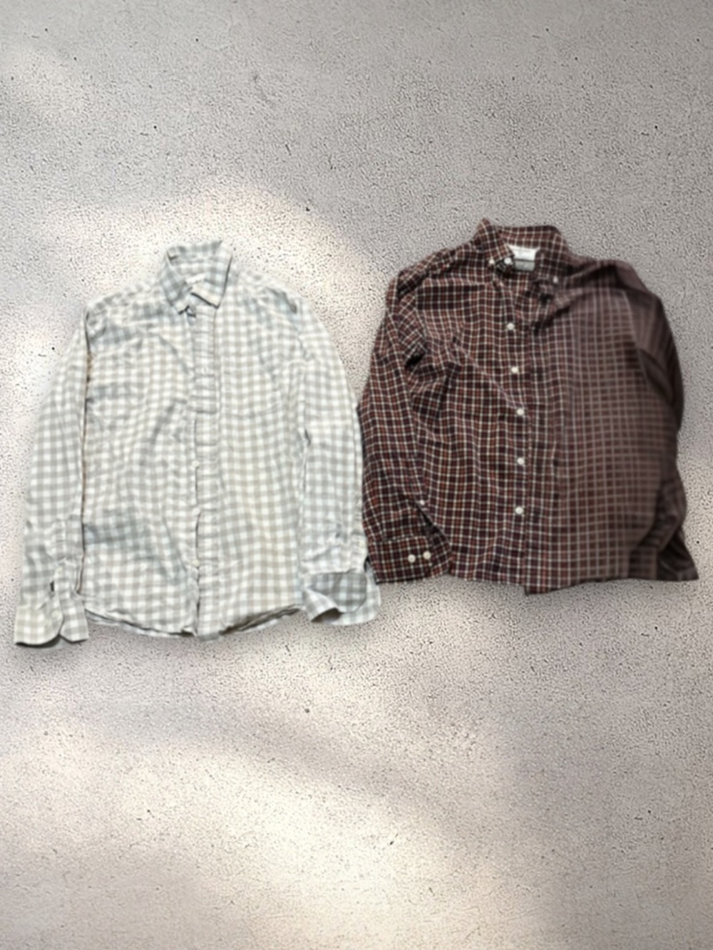 Goodfellow & Co lot of 2 long sleeve button down shirts size medium